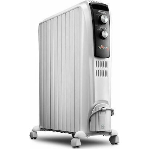 DELONGHI Dragon 4 TRD41025 Καλοριφέρ Λαδιού με 10 φέτες 2500W 0001734