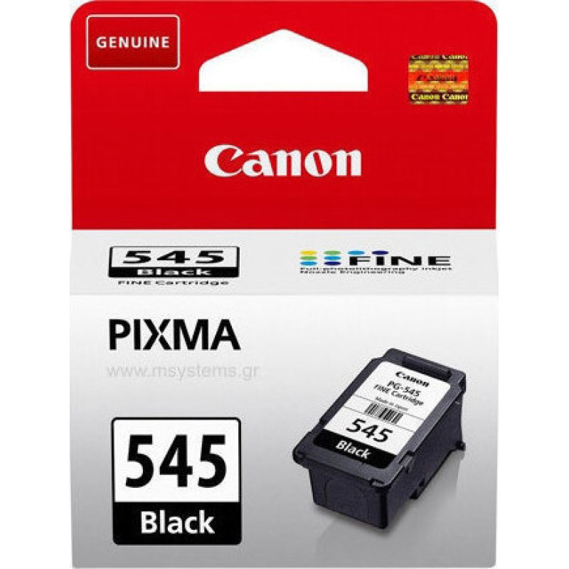 CANON PG-545 (8287B001) Μελάνι Εκτυπωτή Μαύρο 0002731