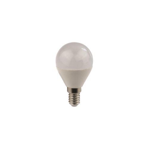 EUROLAMP 147-77333 Λάμπα led Σφαιρική Ε14 7W 220-240V Θερμό φως 2700k 630lm δέσμης 300° 25000h 0027542