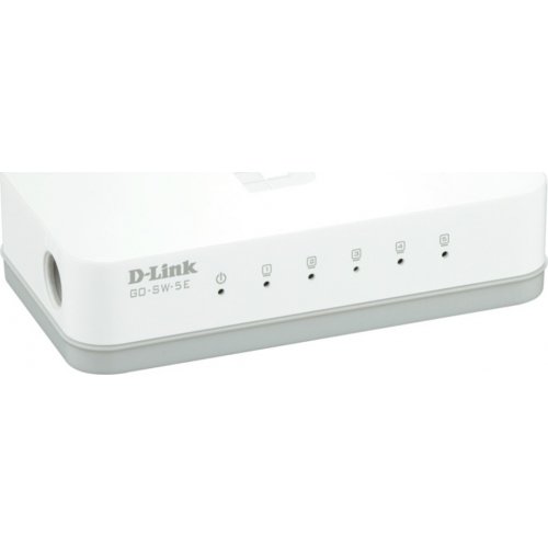 D-LINK GO-SW-5E 5-Port Fast Ethernet Switch 10/100Mbps 0008227
