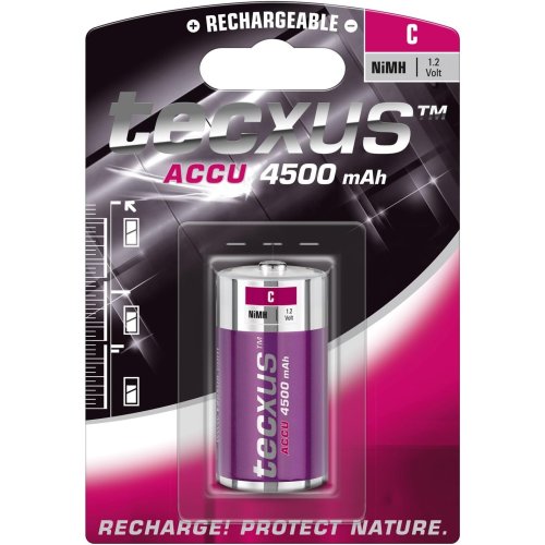TECXUS ACCU C NiMH C Μπαταρία 4500mAh 0011885