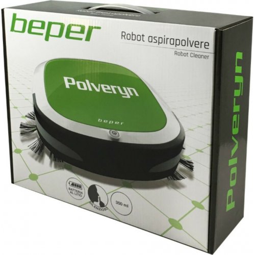 BEPER 50.600 POLVERYN Ηλεκτρική Σκούπα Ρομπότ Χωρητικότητας 350 ml 0017363