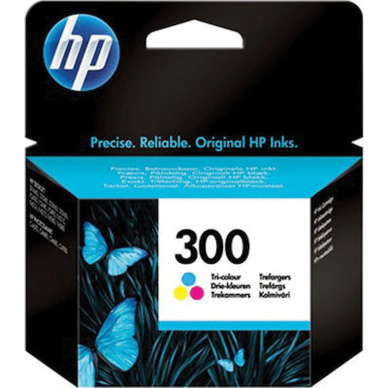 HP No 300 (CC643EE) Μελάνι Εκτυπωτή Ink Cartridge Tri-Colour 0017705