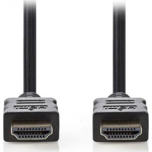 NEDIS CVGT34000BK50 Καλώδιο HDMI αρσ. - HDMI αρσ. 5.0m με Επίχρυσες Επαφές. 0018033