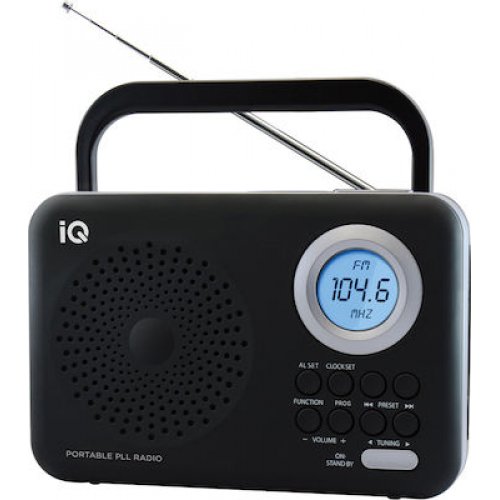 IQ PR-138 Φορητό Ραδιόφωνο Μαύρο/Γκρι 0018286