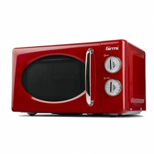 GIRMI FM-2102 Retro Φούρνος Μικροκυμάτων 20 lt - 700W (+ 800W Grll) Red 0018597