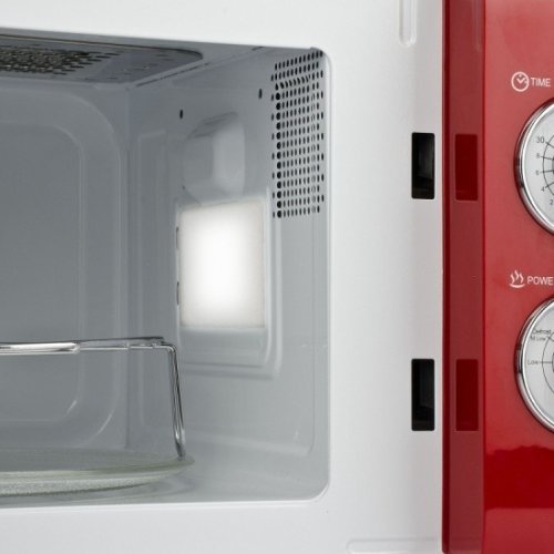 GIRMI FM-2102 Retro Φούρνος Μικροκυμάτων 20 lt - 700W (+ 800W Grll) Red 0018597