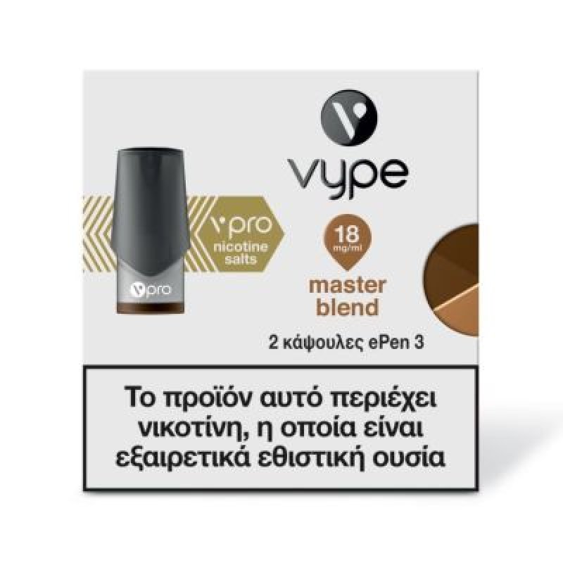 NOBACCO VYPE ePEN 3 Blended Tobacco 6mg 0018835