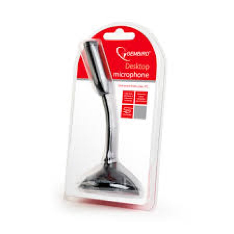 GEMBIRD MIC-D-02 Μαύρο Επιτραπέζιο Μικρόφωνο 0019014 GEMBIRD MIC-D-02 Μαύρο Επιτραπέζιο Μικρόφωνο 0019014