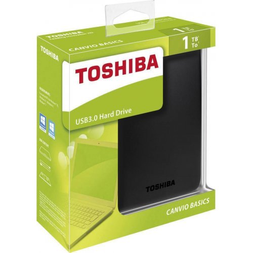 TOSHIBA HDTB410EK3AA External HDD Canvio Basics 1TB USB3.0 0019168
