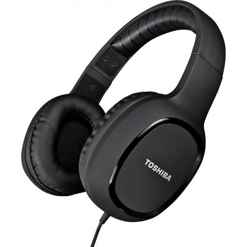 TOSHIBA RZE-D160H-BLK Audio Wired Over Ear Headphones Black 0020738