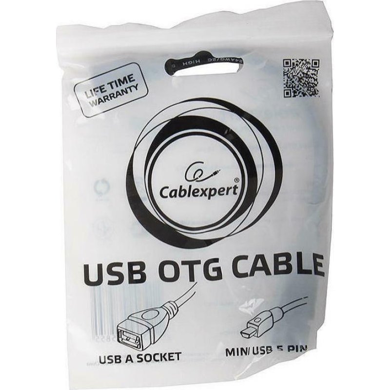 CABLEXPERT A-OTG-AFBM-002 USB OTG AF TO MINI-BM CABLE 0,15m 0021139 CABLEXPERT A-OTG-AFBM-002 USB OTG AF TO MINI-BM CABLE 0,15m 0021139