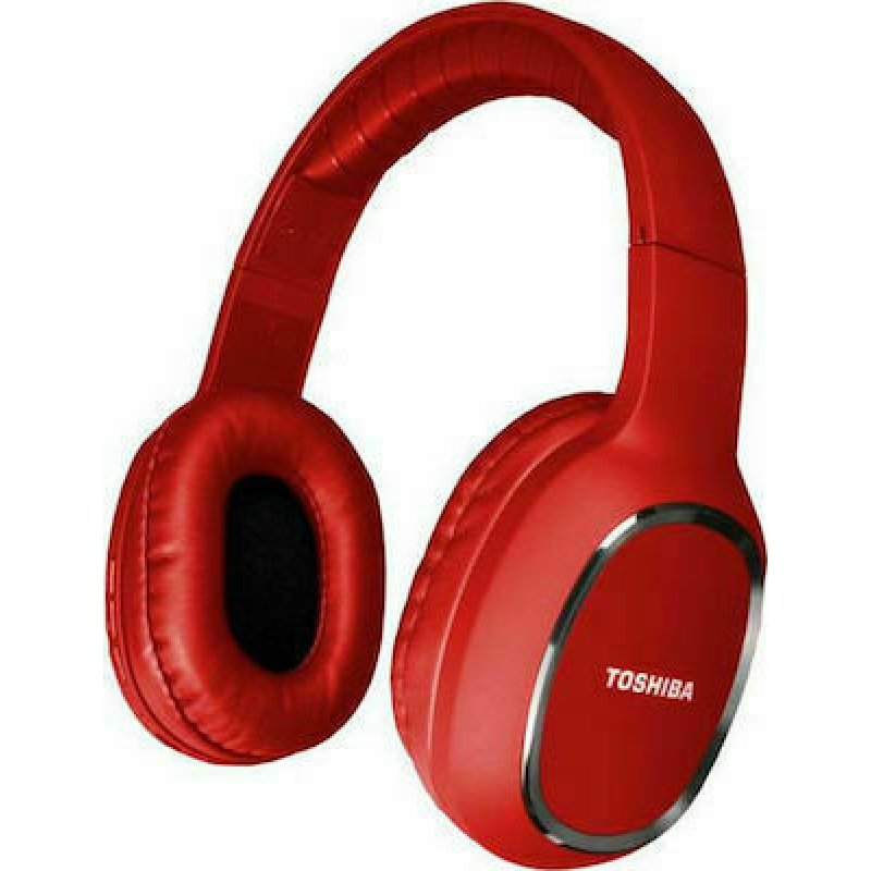 TOSHIBA RZE-D160H-RED Audio Wired Over Ear Headphones Red 0021241 TOSHIBA RZE-D160H-RED Audio Wired Over Ear Headphones Red 0021241