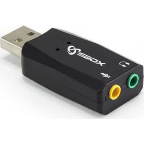 SBOX USBC-11 USB Sound Card 5.1 3D 0022789