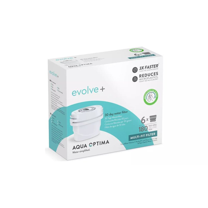 AQUA OPTIMA Evolve+ (EPS620) Αντικαθιστούν Brita Maxtra+ - Ανταλλακτικά Φίλτρα 6τμχ 30ημερών 0023964 AQUA OPTIMA Evolve+ (EPS620) Αντικαθιστούν Brita Maxtra+ - Ανταλλακτικά Φίλτρα 6τμχ 30ημερών 0023964