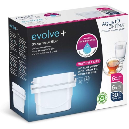 AQUA OPTIMA Evolve+ (EPS620) Αντικαθιστούν Brita Maxtra+ - Ανταλλακτικά Φίλτρα 6τμχ 30ημερών 0023964