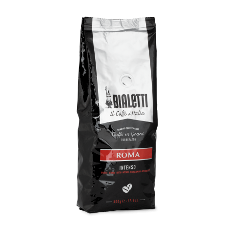 BIALETTI COFFEE BEANS Roma IntensoΚαφές Espresso σε Κόκκους 500gr 0024710