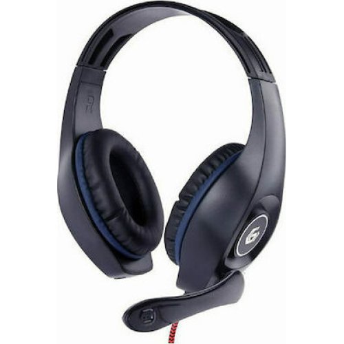 GEMIBIRD GHS-05-B Gembird Gaming Headset With Volume Control PC/PS4 Blue-Black 0025612