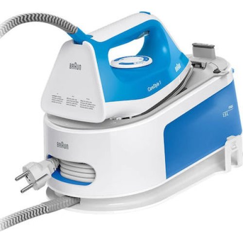 BRAUN IS1012BL Σύστημα Σιδερώματος 2400W 110gr/min 1500ml 5.5 bar Ατμού 340gr Βολή Ατμού 0025633