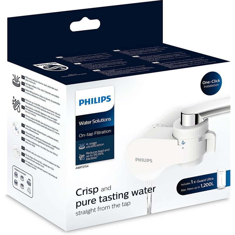 Philips AWP3754/10 On Tap X-Guard Ultra Σύστημα Φιλτραρίσματος Nερού - 0.1 μΜ (micron) - με τεχνολογία φιλτραρίσματος κοίλων ινών (Συμπεριλαμβάνεται το φίλτρο) 0025708 Philips AWP3754/10 On Tap X-Guard Ultra Σύστημα Φιλτραρίσματος Nερού - 0.1 μΜ (micron) - με τεχνολογία φιλτραρίσματος κοίλων ινών (Συμπεριλαμβάνεται το φίλτρο) 0025708