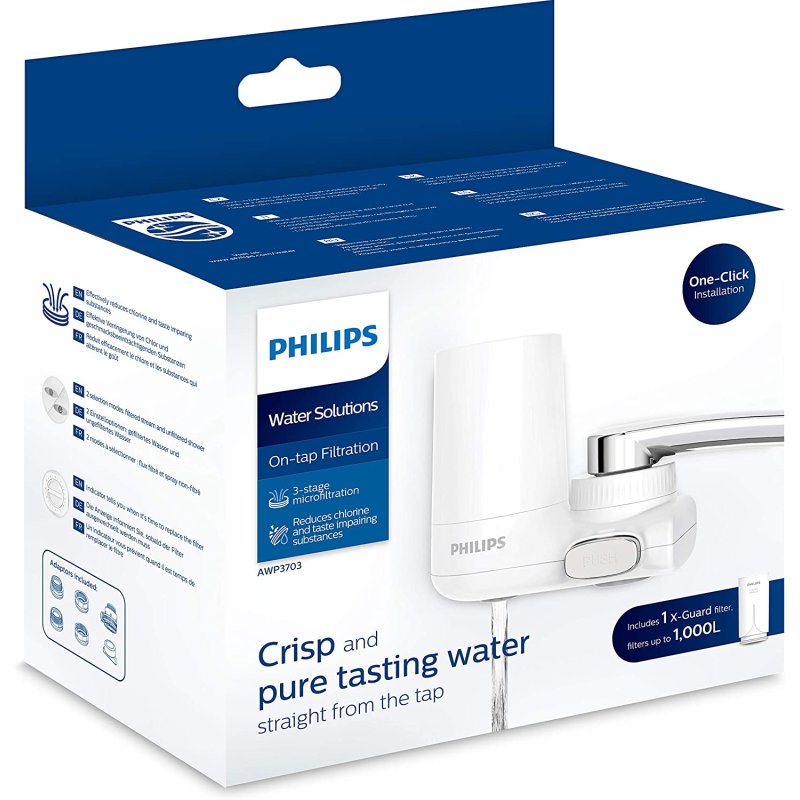 Philips AWP3703/10 On Tap Σύστημα Φιλτραρίσματος Νερου X-Guard (Συμπεριλαμβάνεται το φίλτρο) 0026114 Philips AWP3703/10 On Tap Σύστημα Φιλτραρίσματος Νερου X-Guard (Συμπεριλαμβάνεται το φίλτρο) 0026114