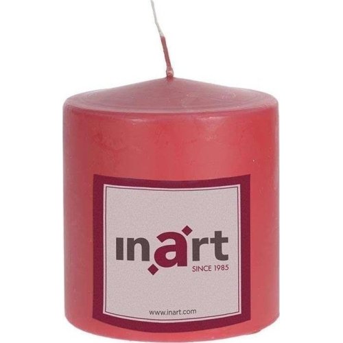 INART 3-80-474-0057 Κερί Παραφίνης Κόκκινο 9χ10 0026816