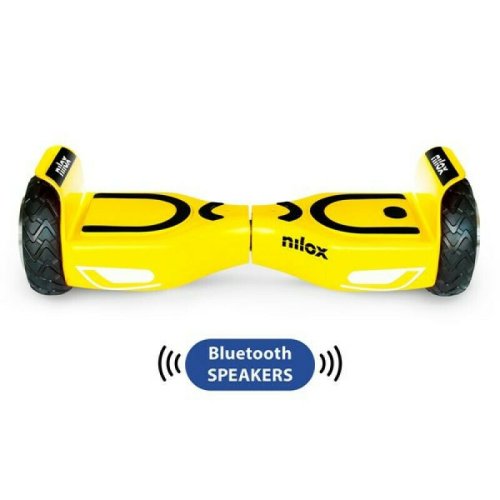 NILOX 30NXBK65BWN03 Hoverboard Doc 2 Plus 6.5 με Bluetooth και Audio Speakers Κίτρινο 0027259