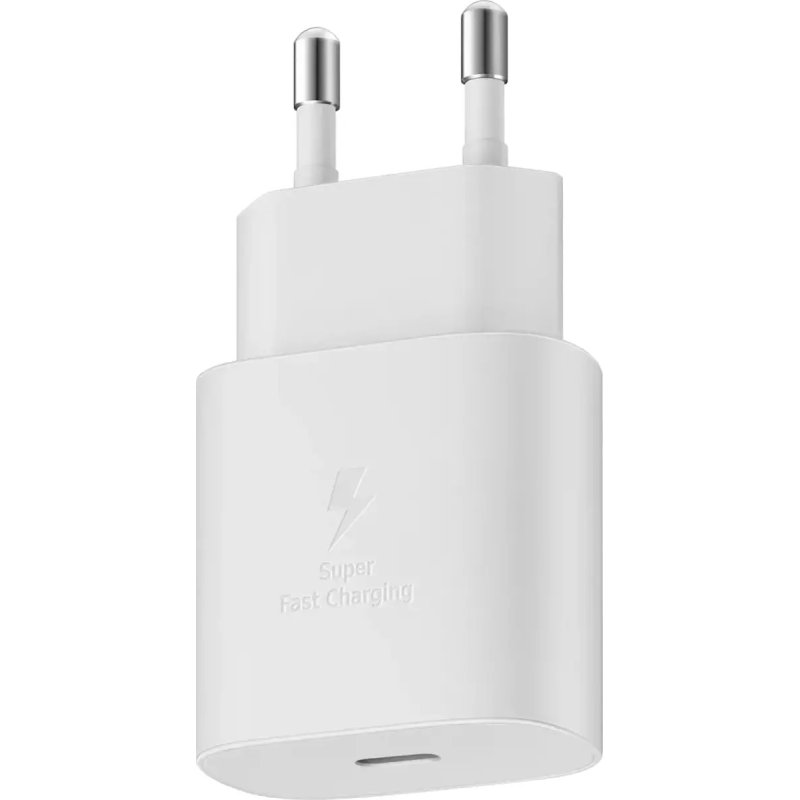 SAMSUNG EP-TA800NWEGEU WALL CHARGER USB-C 25W WHITE 0027824