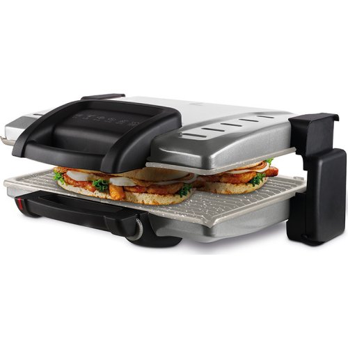 IZZY Green Toast XL Τοστιέρα Γκριλιέρα με Αποσπώμενες Πλάκες 2100W Γκρι 0028154