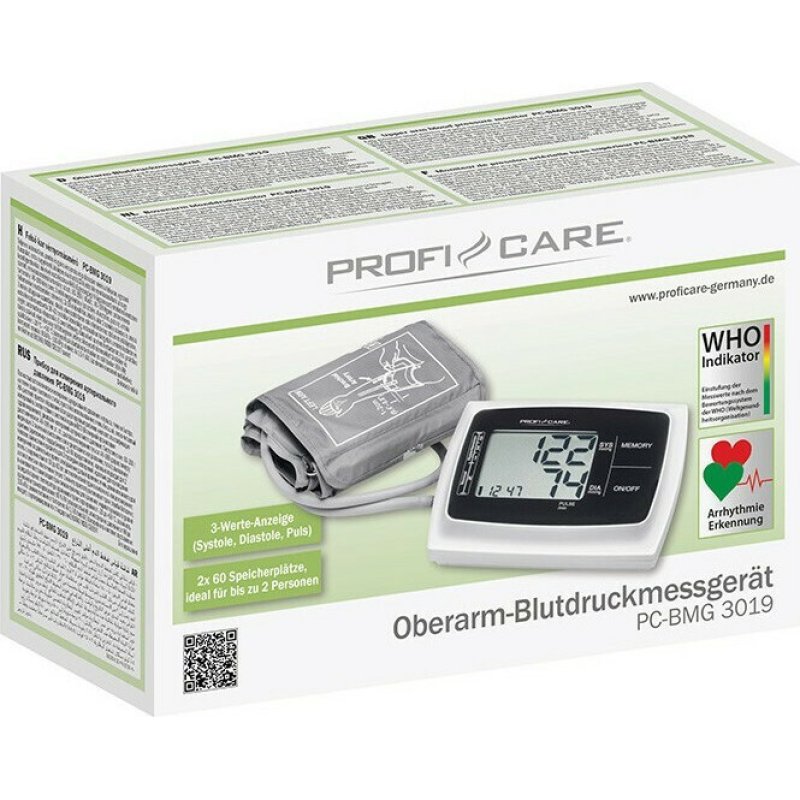 PROFI CARE PC-BMG 3019 Ηλεκτρονικό Πιεσόμετρο Μπράτσου 0028195