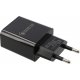 LAMTECH LAM021943 Quick Charger USB3.0 18W , Μαύρο 0028308