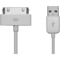 POWERTECH CAB-U024  Καλώδιο USB 2.0 σε iPad & iPhone 4/4S ,1m ,λευκό 0028793