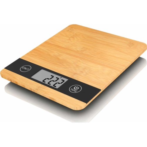 TELEMAX KB-651 Ψηφιακή Ζυγαριά Κουζίνας 5kg Wood 0028907