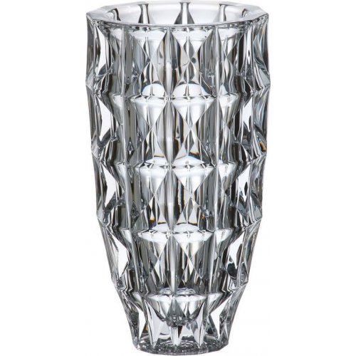 Bohemia Διακοσμητικό Βάζο Κρυστάλλινο Diamond 15x15x28cm 0030243