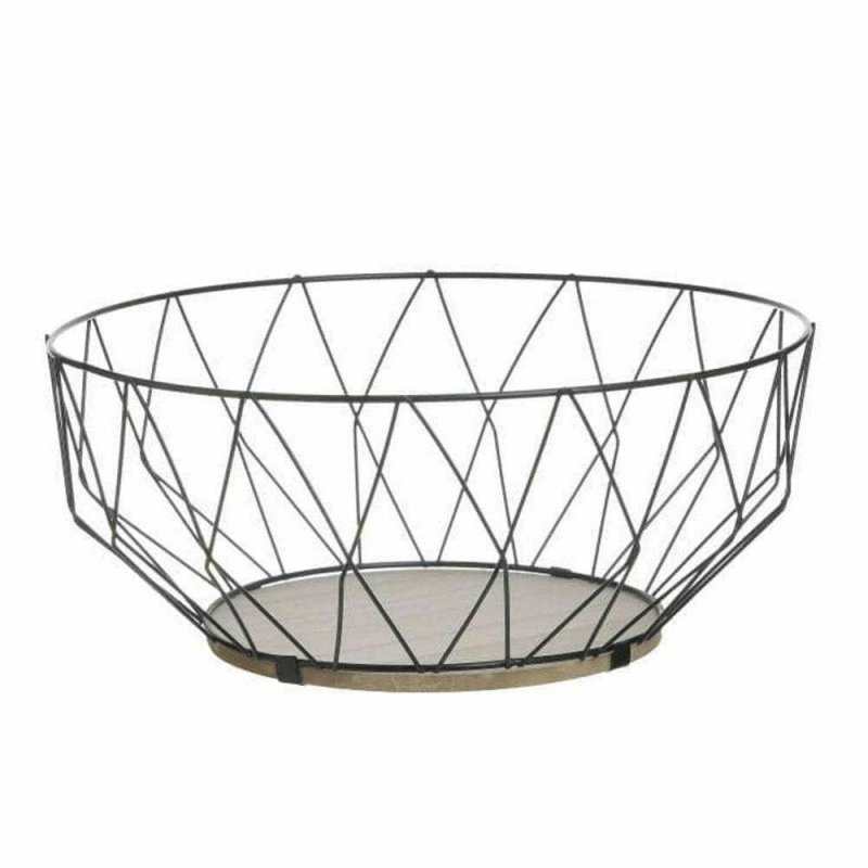 INART 6-60-508-0075 Φρουτιέρα Μεταλλική Γκρι 28x28x12cm 0031351 INART 6-60-508-0075 Φρουτιέρα Μεταλλική Γκρι 28x28x12cm 0031351