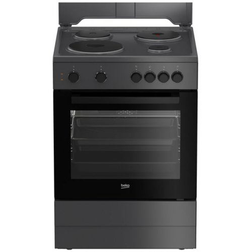 BEKO FSM 66003 GA Κουζίνα 65lt με Εμαγιέ Εστίες Π60εκ. Μαύρη 0031397