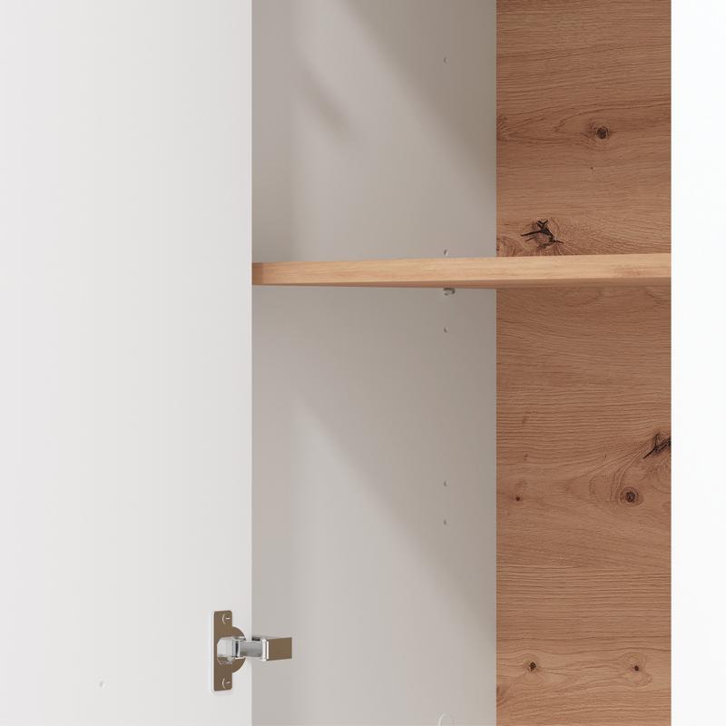 FYLLIANA 11011379 Βιτρίνα Valencia Pop 1K Λευκό -Artisan- Oak Λευκό Ματ Χρώμα 60,5*41*149,5, ΕΚ 0031631 FYLLIANA 11011379 Βιτρίνα Valencia Pop 1K Λευκό -Artisan- Oak Λευκό Ματ Χρώμα 60,5*41*149,5, ΕΚ 0031631