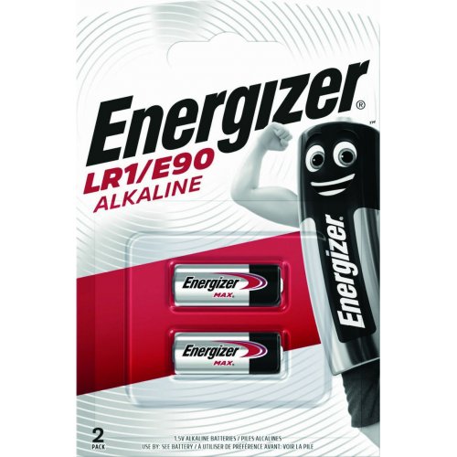ENERGIZER LR1/E90/2TE Αλκαλική μπαταρία LR1/E90, σε blister με 2 μπαταρίες 0032392