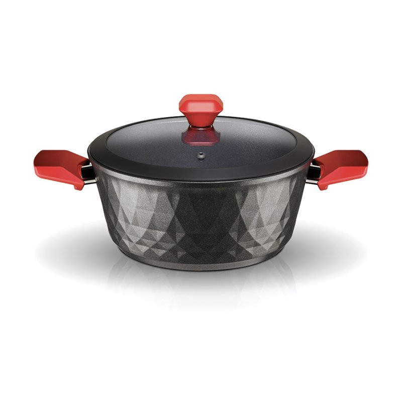 PYRAMIS(014010701) Red Diamond Βαθιά Κατσαρόλα από Αλουμίνιο 24cm 0032450 PYRAMIS(014010701) Red Diamond Βαθιά Κατσαρόλα από Αλουμίνιο 24cm 0032450