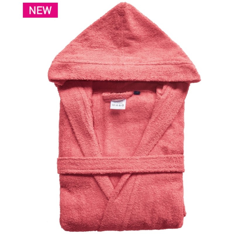 KENTIA Riley 44 Μπουρνούζι Με Κουκούλα Pink Medium 0032487 KENTIA Riley 44 Μπουρνούζι Με Κουκούλα Pink Medium 0032487