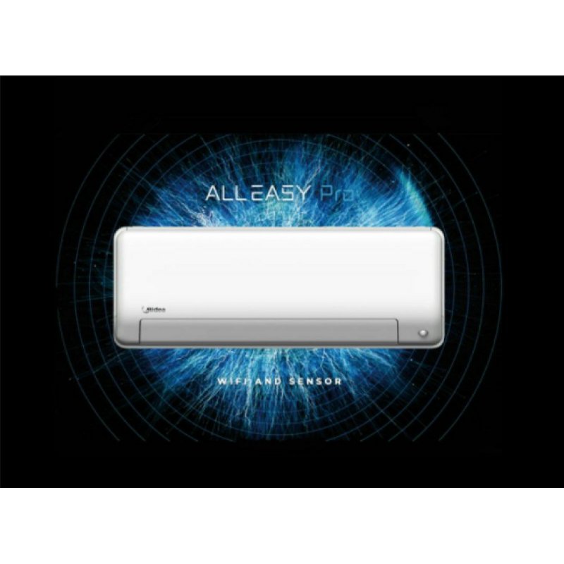 MIDEA All Easy Pro AEP2-09NXD6-I / AEP2-09NXD6-O Κλιματιστικό Inverter 9000 BTU A+++/A++ με Ιονιστή και WiFi (9άρι) Λευκό 0032709
