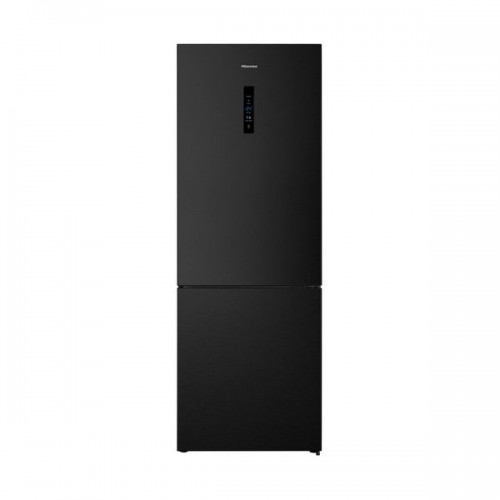 HISENSE RB645N4BFE Ψυγειοκαταψύκτης NoFrost 495 lt - E -  (ΥxΠxΒ): 200.1cm x 70.4cm x 69.4cm Black Inox 0032750
