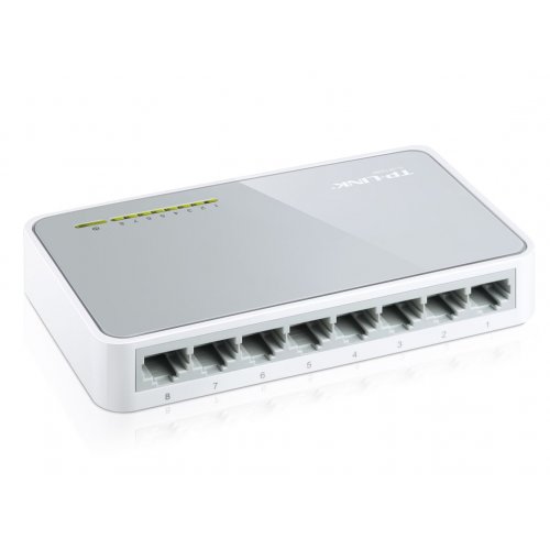 TP-LINK TL-SF1008D Desktop Switch 8-port 10/100Mbps, Ver. 8.2 0032877