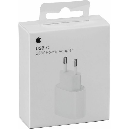 APPLE MHJE3ZM/A USB-C Φορτιστής - Τροφοδοτικό 20W EU (Χωρίς Καλώδιο) 0032891