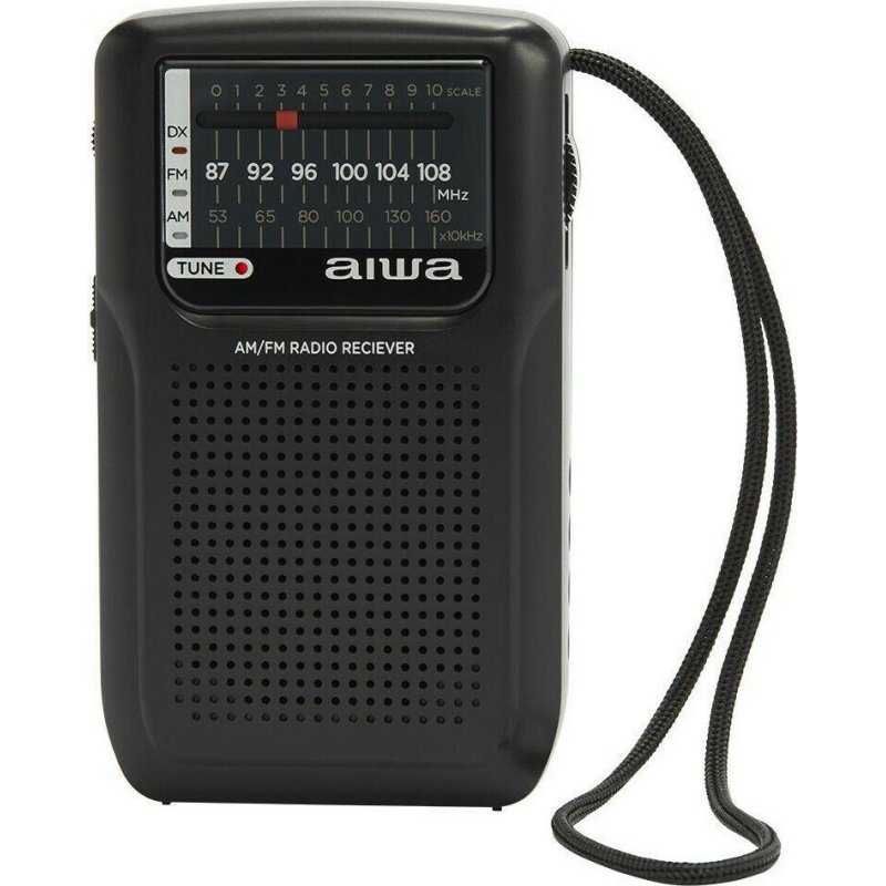 AIWA RS-33 Ραδιόφωνο τσέπης με Ακουστικά Μαύρο 0033267 AIWA RS-33 Ραδιόφωνο τσέπης με Ακουστικά Μαύρο 0033267
