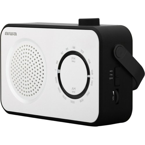 AIWA R-190BW Φορητό αναλογικό Ραδιόφωνο Λευκό 0033269