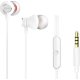 AIWA ESTM-50WT In-ear Handsfree με Βύσμα 3.5mm White 0033277