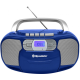 ROADSTAR RCR-4635UMP/BL Φορητό Ηχοσύστημα με CD / MP3 /USB / Ραδιόφωνο / Κασετόφωνο Μπλε 0033291 ROADSTAR RCR-4635UMP/BL Φορητό Ηχοσύστημα με CD / MP3 /USB / Ραδιόφωνο / Κασετόφωνο Μπλε 0033291