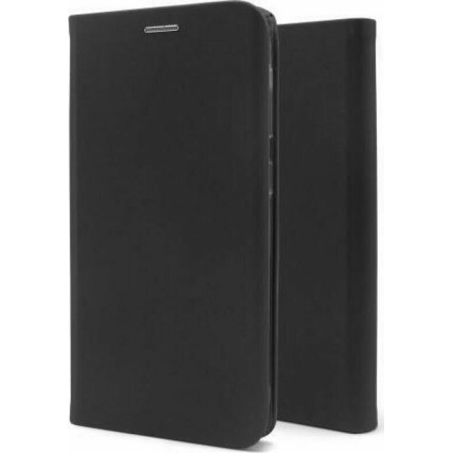 iNOS Curved S-Folio Book Δερματίνης Μαύρο (Galaxy A22 4G) 0033301