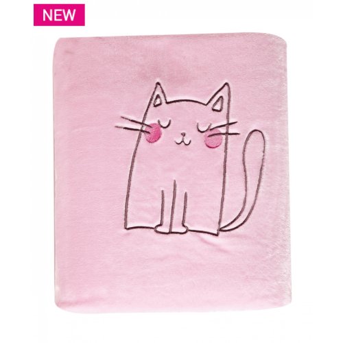 KENTIA Kitty Cat Κουβέρτα Αγκαλιάς Velour Fleece 0033412